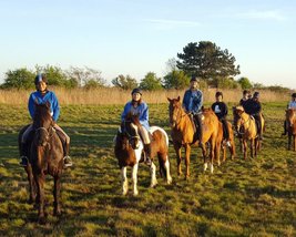 horse riding team